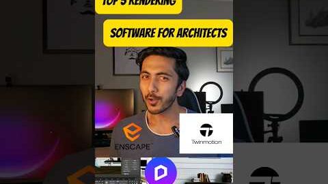 Top 5 Rendering Software for Architects 2024 #architecture #rendering #youtubeshorts