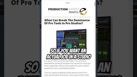 Which DAW is best? Rating Pro Tools 😎 #producer