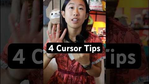 4 Cursor Productivity Tips!! #cursor #ai #productivity #tips #coding