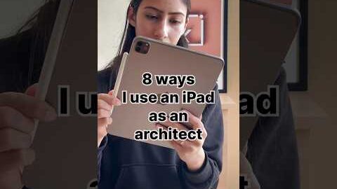 8 ways I use an iPad as an architect | tips before buying an iPad for architect or interior designer