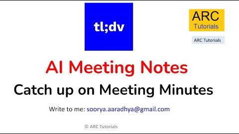 TLDV – AI App Review | AI Tool For Meetings | SaaS App Reviews | ARCTutorials
