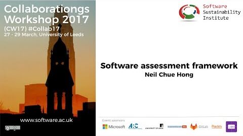 Software Assessment Framework (lightning talk)