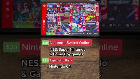 Nintendo Switch Online!