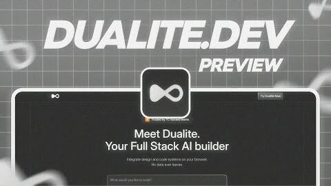 I Built Full-Stack Apps with ONE Sentence | Dualite Review & Demo