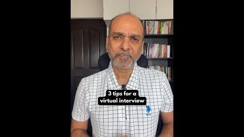 3 tips for a virtual interview