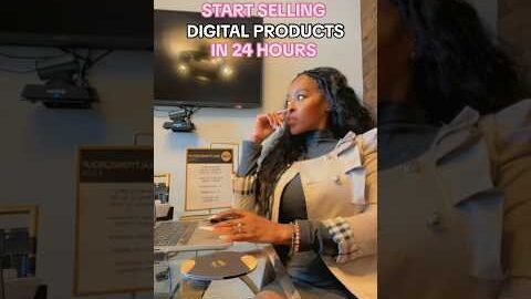 Start selling Digital products in 24 hours ➡️ #digitalproducts