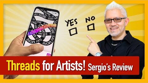 Threads Social Media App for Artists: The Pros and Cons. Sergio’s Review!