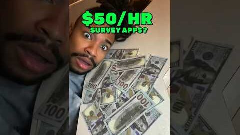 $50/hr with survey apps?