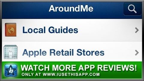 AroundMe iPhone App – Best iPhone App – App Reviews