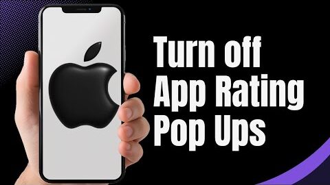 How to Stop Apps on iPhone from Asking for Reviews | Disable iOS App Review Pop-Ups (2024)