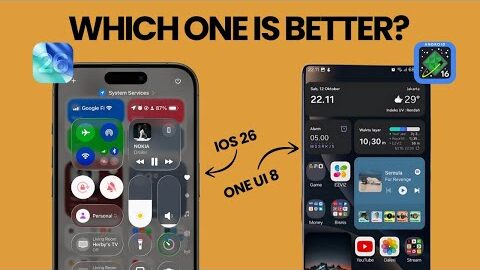 iOS 26 vs One UI 8 – WHAT??