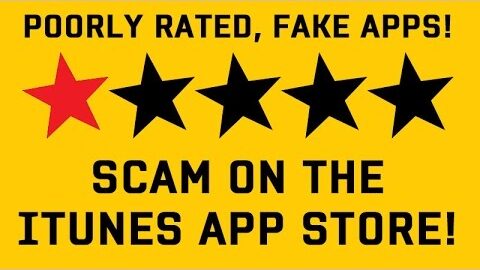 iTunes App Store FAKE Paid Apps Bad Reviews & Ratings iOS