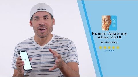 Human Anatomy Atlas – iPhone X – Augmented Reality iOS App Reviews