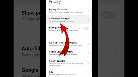 Permission manager allow and deny app permission #shorts