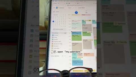 how to make your google calendar aesthetic