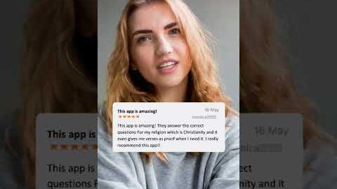 User Reviews For The BEST Christian App #bible #bibleapp #christianity