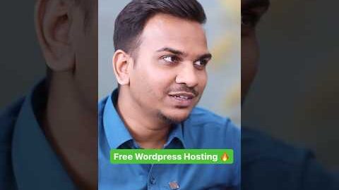 Free WordPress Hosting 🔥🔥 #shorts #hosting