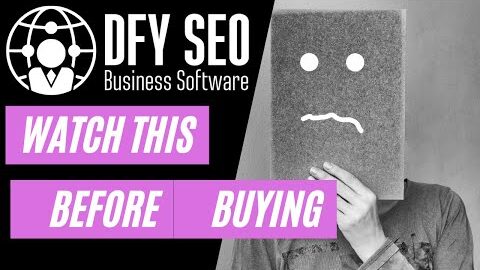 🔥DFY SEO BUSINESS SOFTWARE REVIEW🔥 | Make Money Online With Out Working ➕ $997 Worth Of Bonuses