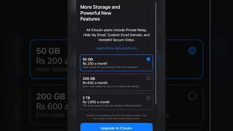 How To Buy iCloud Storage #iphone #trending #iphone15 #review