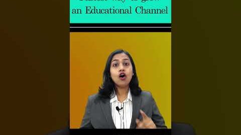 FASTEST Way to GROW an Educational Channel in 2023 🎯