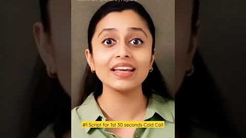 Best 1st 30 seconds Cold Call Sales Script in Hindi