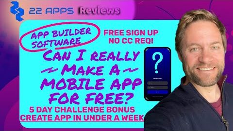 APP Builder Software Reviews | FREE 5 Day Challenge Bonus