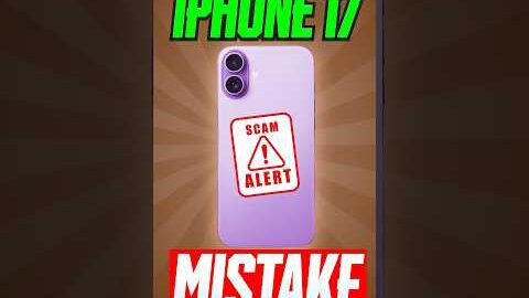 Be Aware Buying New iPhone 17 Series – Scam Alert!!