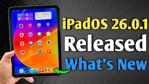iPadOS 26.0.1 Released – What’s New in iPad 11th Gen