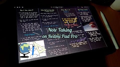Redmi Pad Pro Study & Note-Taking Review | 7 Months of Use 📚✍️✨