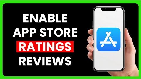 How to Enable App Store Ratings Reviews on iPhone