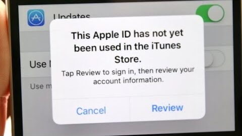 How To FIX This Apple ID Hasn’t Been Used In The iTunes Store! (2021)
