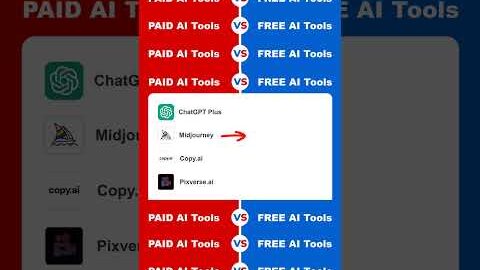 PAID vs FREE AI Tools – Best Free AI Tools