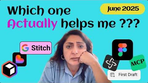 🎥 Best AI Tools for UX/UI Designers (2025): Figma vs. Google Stitch, Lovable & Relume