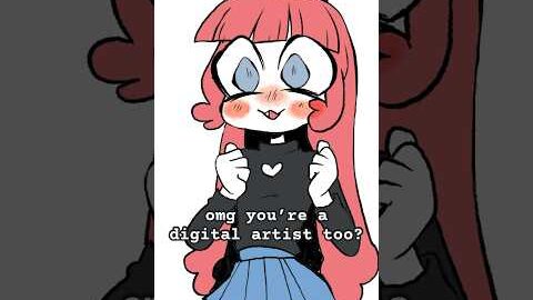 when an artist meets an “AI artist” #animation #art #artist