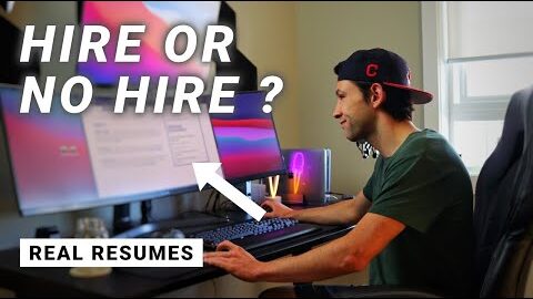 Full Stack Software Engineer reviews REAL resumes from subscribers | How to get hired