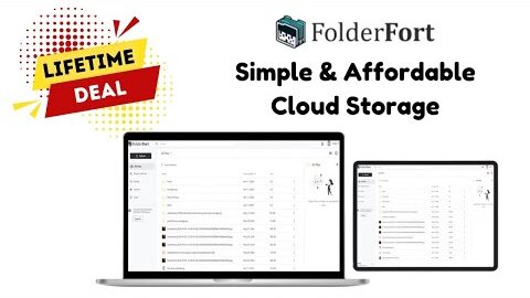 FolderFort Lifetime Deal – Secure 1TB Cloud Storage Today