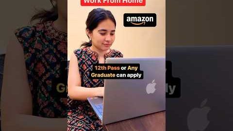 Amazon is Hiring Work From Home🔴🥳🥳| Apply Now!