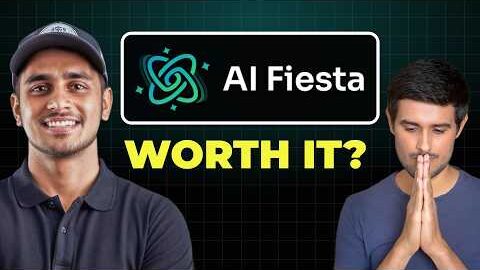Dhruv Rathee’s First Startup ‘AI Fiesta’ Review – My First Impressions!