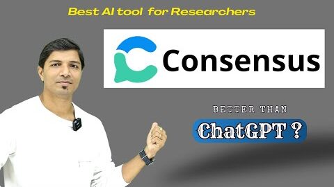Consensus AI II Best AI Tool for Literature Review and Research Paper II No ChatGPT anymore!