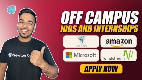 Amazon, Microsoft, Netflix, Velotio, Windstream, Databrick | New Off-Campus opportunity. Apply Now 😍