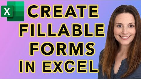 How to Create Fillable Forms in Excel – Employee Engagement Survey Template