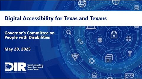 Digital Accessibility for Texas and Texans