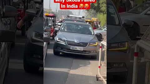 Why skoda failed in india 🥵 | skoda superb #skoda #skodacars #skodasuperb #car #shorts