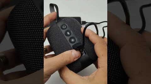USB-C Fast Charging + 12 Hours Playtime! TRIBIT StormBox Mini+ Super Power #shortvideo