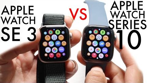 Apple Watch SE 3 Vs Apple Watch Series 10! (Comparison) (Review)