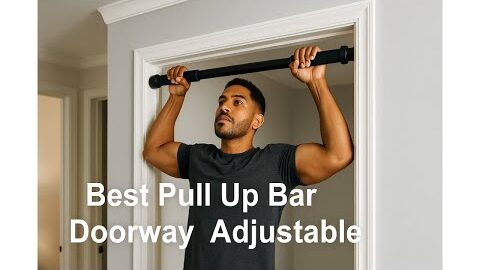 💪 leikefitness Pull-Up Bar For Door Frame Chin Up Bar | Best Pull Up Bar Doorway Adjustable 💪