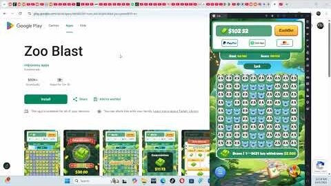 Is Zoo Blast app a legit Money making app or juts for fun. Zoo Blast Withdraw & Review