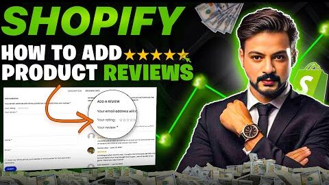 How To Add Product Reviews on Shopify | products reviews app shopify