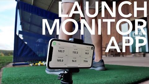 LAUNCH MONITOR PHONE APP | Shot Vision App review