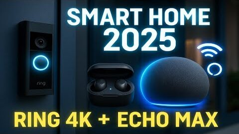Amazon 4K Ring Doorbell & Echo Dot Max Review – Smart Home 2025 | @digitaldiveytc